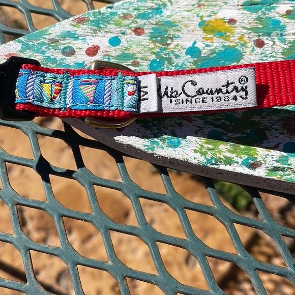 Sailboat dog Collar Medium - Picture 2 of 2